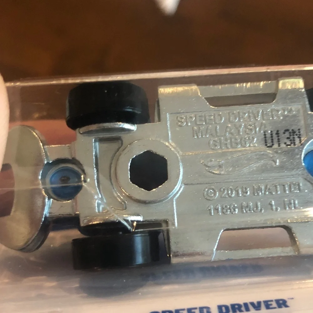 Mattel Hot Wheels Speed Driver - Blue and Yellow